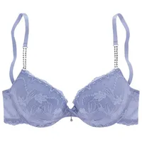 LASCANA Push-up-BH Damen blau Gr.90A