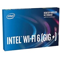 Intel Compatible Wi-Fi 6 AX200 Desktop Kit, WLAN + Bluetooth 5.2 Adapter - M.2/A-E-Key
