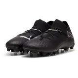 puma black/silver metallic gray 39