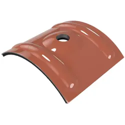 Kalotten | 100 Stk./Pak. | Sinuswelle 76/18 | RAL 8004 Kupferbraun