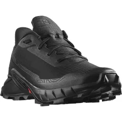 Trailrunningschuh SALOMON "ALPHACROSS 5", Gr. 40, schwarz, Synthetik, Textil, sportlich, Schuhe, Trailrunningschuhe