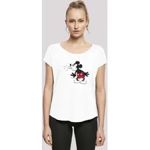 F4NT4STIC T-Shirt Disney Micky Maus Tongue in weiß | Gr.: 4XL