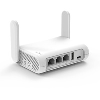 GL-SFT1200 (Opal) Sicherer WLAN-Router für unterwegs – AC1200 Dualband-Gigabit-Wireless-Internet-Router | IPv6 | USB-2.0 | MU-MIMO | 128 MB Arbeitsspeicher | Repeater-Brücke | Access Point-Modus