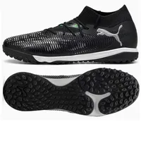 Puma Future 8 Match Kunstrasenschuhe Herren Black/Silver/Fluo Green 43