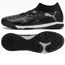Puma Future 8 Match Kunstrasenschuhe Herren Black/Silver/Fluo Green 43