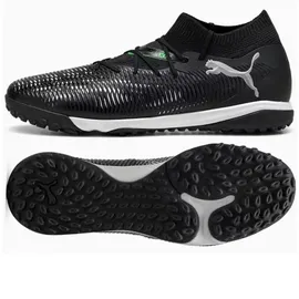 Puma Future 8 Match Kunstrasenschuhe Herren Black/Silver/Fluo Green 43