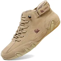 Generisch Alpaca Barfuss Schuhe, Alpaca - Ergonomischer, Wasserdichter & Schmerzlindernder Leder-Barfußschuh, Ldeck Herren Schuhes, Bergxpertenn Schuhe (EU 34-50) - 42 EU Weit