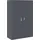 vidaXL Aufbewahrungsschrank 90 x 40 x 140 cm Anthrazit