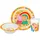 Geda Labels Kindergeschirr Peppa Pig in Gelb - 21,5x21,5x8,5 | Gr.: onesize