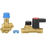 Buderus Danfoss Durchflussregler Ab-qm 20 Set mit Msv-s, G 1" A, 180-900 l/h