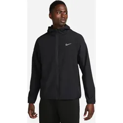 NIKE Herren Unterjacke M NK DF FORM HD JKT, BLACK/REFLECTIVE SILV, M