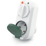 CSL Outdoor Countdown Timer mit Dämmerungsschalter - Zeitschaltuhr mit Schutzkappe