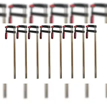 Vago-Tools 8x Profi Schraubzwinge 500x120 Zwinge Temperguß