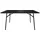 vente-unique MIRMANDE Gartentisch 160 x 0 x 0 cm Schwarz