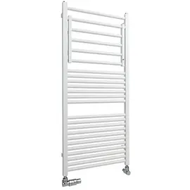 Zehnder Zeno Wing Badheizkörper 1184 x 600 mm 642 W weiß Mittelventil