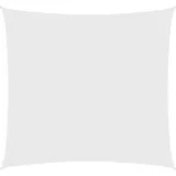 furnicato Sonnensegel 4 x 4 m Weiß