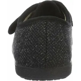 Varomed Hausschuhe Ricardo G-Weite Uni 373536373431 Schwarz 44 EU