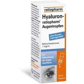 Ratiopharm Hyaluron ratiopharm Augentropfen 10 ml