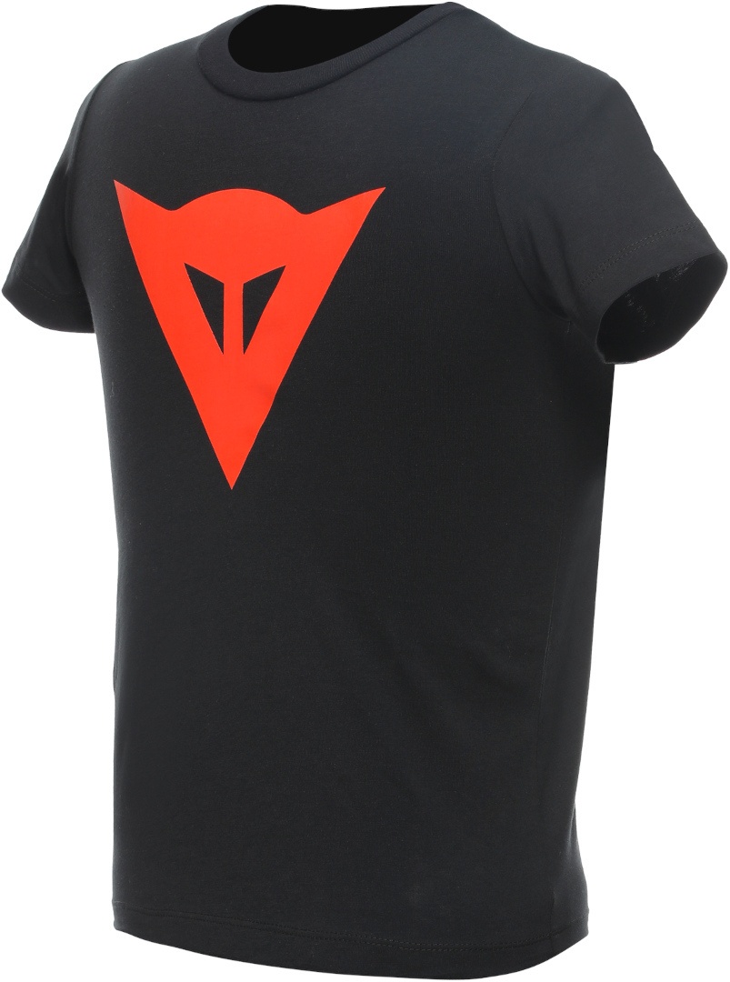 Dainese Logo T-shirt voor kinderen, zwart-rood, L