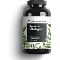 Natural Elements Hyaluron & Kollagen Kapseln 180 St.