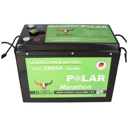 BullTron LiFePO4 12,8V 280Ah Smart BMS Bluetooth Marathon