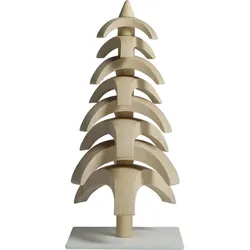 Seiffener Volkskunst Design-Objekt Drehbaum Twist Weißbuche Höhe 15 cm