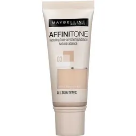 Maybelline Affinitone Foundation03 light sand beige 30 ml