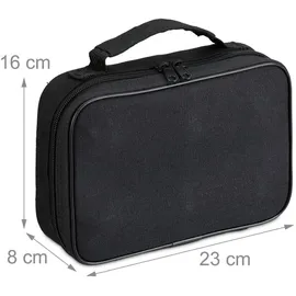 Relaxdays Boule Kugeln, im Set schwarz