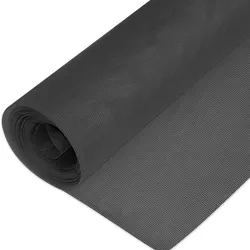 Intirilife Fliegennetz aus Fiberglas Schwarz Meterware Breite 80cm Maschenweite 1,2mm - UV beständig Fliegengitter Insektenschutz Gitter Fenster Tür