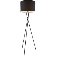 GLOBO Steh Lampe Dimmer Fernbedienung Stoff Stativ Decken Fluter