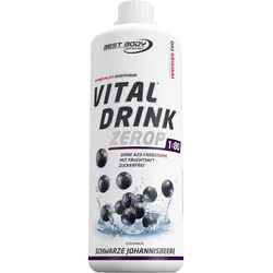 Best Body Nutrition Low Carb Nutrition Vital Drink Schwarze Johannisbeere