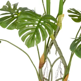 Creativ green Kunstpflanze CREATIV GREEN "Split Philodendron", grün, H:120cm, Kunststoff, Kunstpflanzen, Kunstpflanze, mit naturgetreuer Gestaltung
