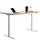 TOPSTAR Schreibtisch E-Table Buche / Weiß