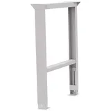 Bedrunka & Hirth Werkbankfuß verstellb.H719-1019xB150mm lichtgrau BEDRUNKA+HIRTH