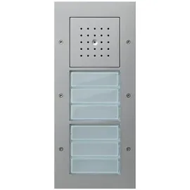 Gira Türstation AP 6fach 126865 alu