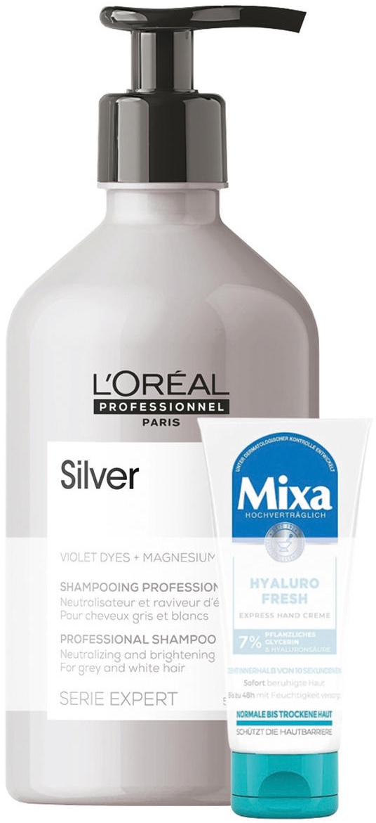 L'Oréal Professionnel Paris Silver Shampoo 500 ml + Geschenk