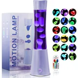 Besight Lavalampe Große mit 17 Farbwechsel und Fernbedienung, 40cm Lavalampen für Kinder Erwachsene, Nachtlicht Tischlampe für Schlafzimmer, Wohnkultur, Geburtstags und Weihnachtsgeschenke