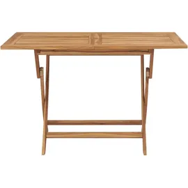 vidaXL Gartentisch Klappbar 120 x 70 x 75 cm Braun