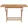 vidaXL Gartentisch Klappbar 120 x 70 x 75 cm Braun