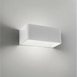 Zafferano Cubetto LED-Wandleuchte IP20 11,4W weiß