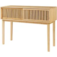 [en.casa] Konsolentisch Ypäjä 110x39x81 cm Bambus