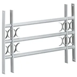 relaxdays Fenstergitter - 450 x 700-1050 mm