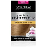 John Frieda Precision Foam Farbnummer 8N, mittel-naturblond, 1 Stück