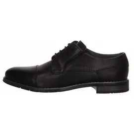 Bugatti Schnürschuh Herren Schwarz 46