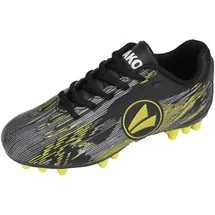 Jako J-SFG Stepover Fussballschuh, Jet Black Neon Yellow, 39 EU