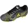 Jako J-SFG Stepover Fussballschuh, Jet Black Neon Yellow, 39 EU