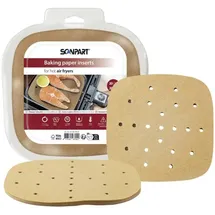 ScanPart 2910070007 Heißluftfritteusenpapier perf. 20x20cm