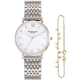 Victoria Hyde Quarzuhr Victoria Hyde Primrose Classic Bicolor Set Uhr, (1-tlg., Kein Set) rosa