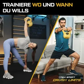 trex sport Kettlebell 16 kg Kugelhantel schwarz