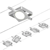 Paulmann CorDuo LED Seilsystem MacLED Basisset 5x250lm 5x4,5W 3000K